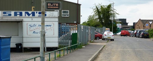 Postvan just arriving at our workshop